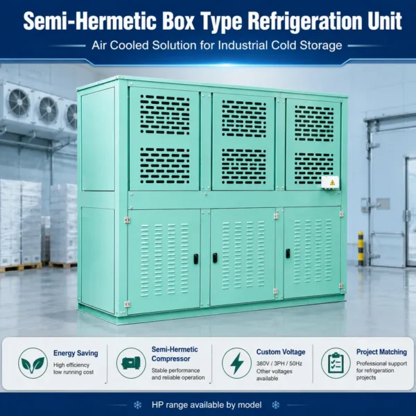 Semi Hermetic Compressor, 220 V, R-404A - view 2