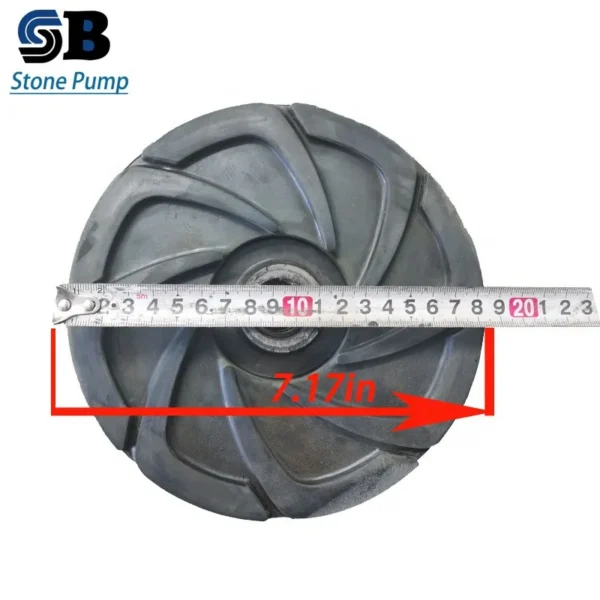 Series Snail Shell Impeller, AHR, Steel, Cast - view 2