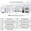 Shaft Variable Speed Motor, LIANGYUAN, 220v, 750W, 20mm - view 5