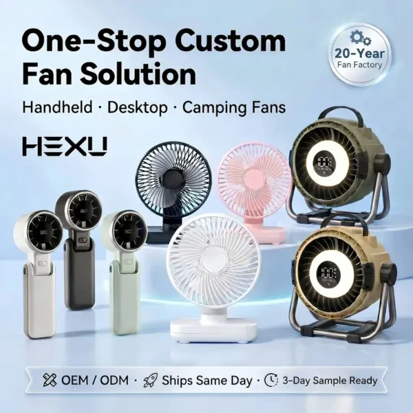 Shaking Silence Fan, F702, Portable - view 5