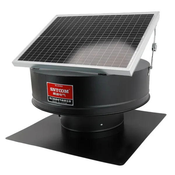 Shape Solar Roof Fan, AC 100V~240V, Electric - view 4