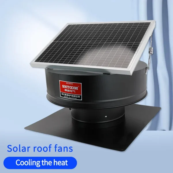 Shape Solar Roof Fan, AC 100V~240V, Electric - view 6