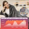 Shawl Electric Heating Blanket, 110 W(0.15hp), Flannel Fleece - view 3