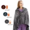 Shawl Wearable Electric Blanket, USB, Portable - view 3