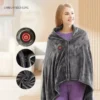 Shawl Wearable Electric Blanket, USB, Portable - view 4