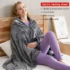 Shawl Wearable Electric Blanket, USB, Portable - view 6