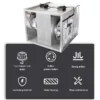 Sheet Steel Double Fan, ADK6050SB-2A/B, 220V, Inline - view 2