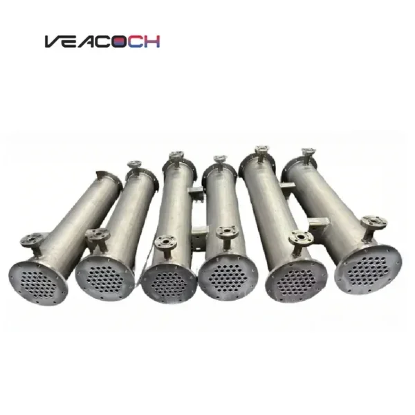 Shell and Tube Heat Exchanger, 220v, Stainless Steel