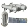 Shell and Tube Heat Exchanger, 50PSI, Stainless Steel