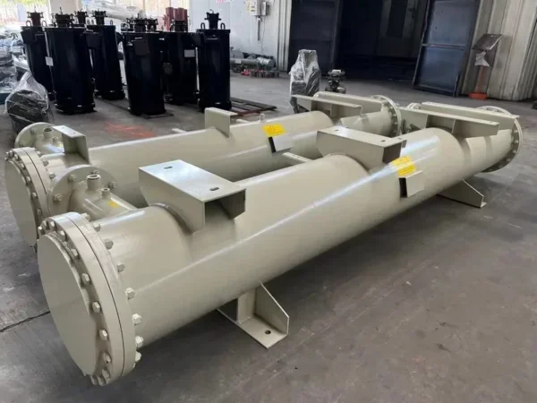 Shell and Tube Heat Exchanger, ASME, Titanium - view 2