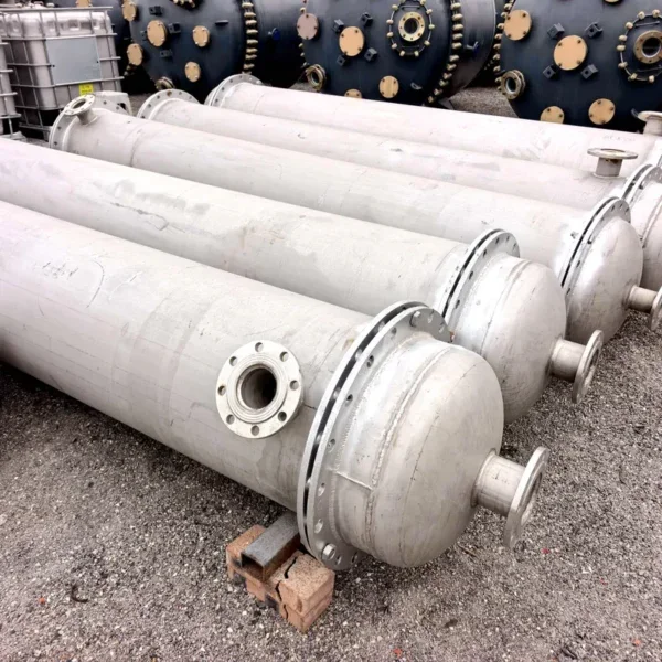 Shell and Tube Heat Exchanger, Stainless, Steel