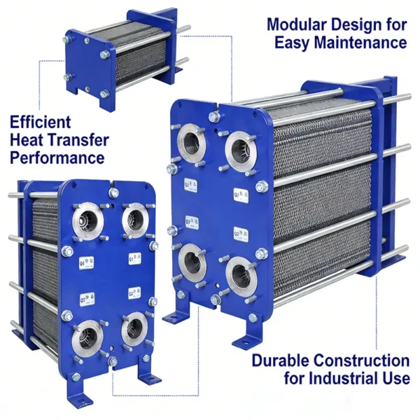 Shell and Tube Heat Exchanger, Titanium, Stainless, Steel - view 5