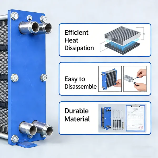 Shell and Tube Heat Exchanger, Titanium, Stainless, Steel - view 6