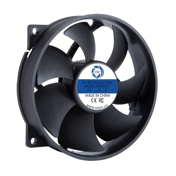 Shenzhen Brushless Cooling Fan, 9025, 12V, Plastic