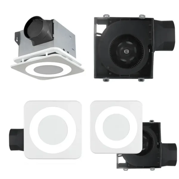 Shower Ventilation Air Extractor, LED, Ceiling - view 4