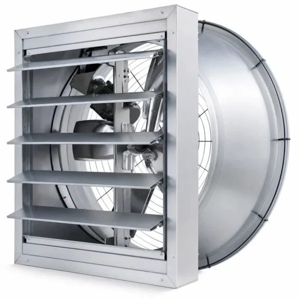 Shutter Cone Axial Fan, Stainless, Steel, 380V - view 3