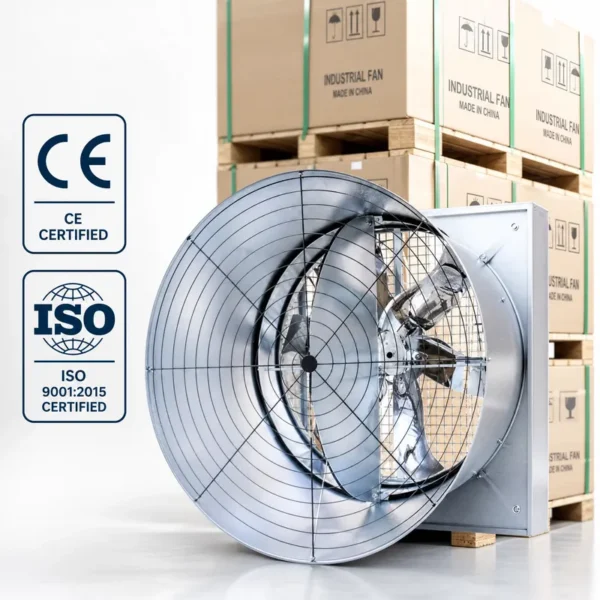 Shutter Cone Axial Fan, Stainless, Steel, 380V - view 5
