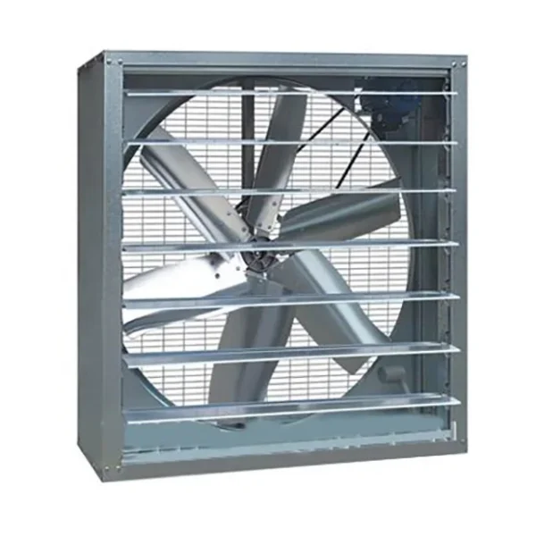 Shutter Door Exhaust Fan, Axial, 220, Cast Iron