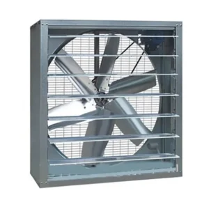 Shutter Door Exhaust Fan, Axial, 220, Cast Iron