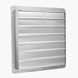 Shutter Exhaust Fan, 30-Inch, Steel, Wall