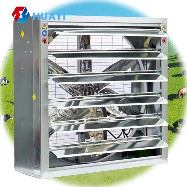 Shutter Fan, 380V, Axial