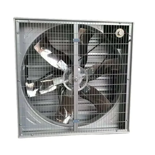 Shutter Greenhouse Exhaust Fan, 380V, Wall - view 2