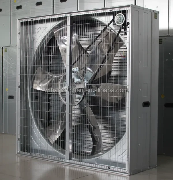 Shutter Greenhouse Exhaust Fan, 380V, Wall - view 3