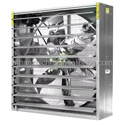 Shutter Greenhouse Exhaust Fan, 380V, Wall - view 6