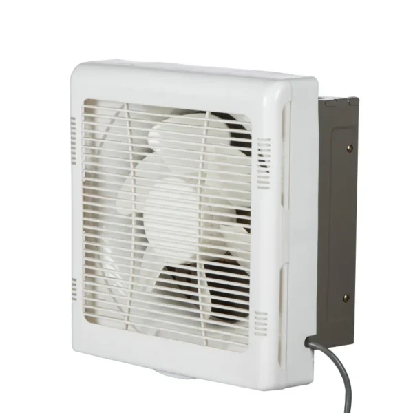 Shutter Ventilating Exhaust Fan, Wall, Metal - view 3