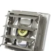 Shutter Ventilating Exhaust Fan, Wall, Metal - view 6