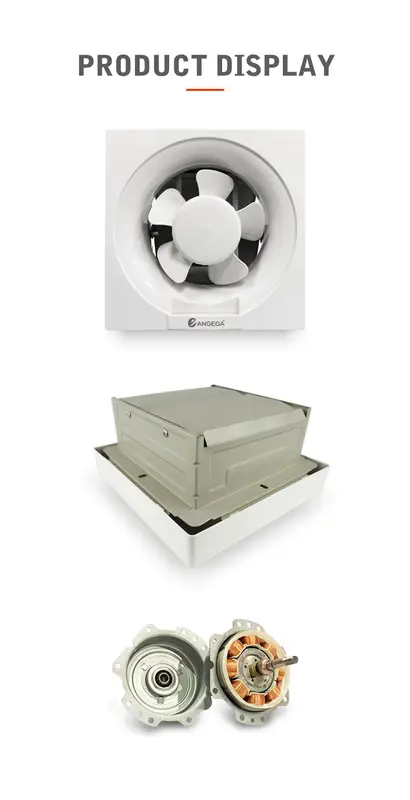 Shutter Wall Exhaust Fan, ANGEGA, VF-AD6/8/10/12 - view 5