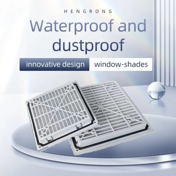 Shutter Window Cabinet Fan, 220V, ABS - view 3