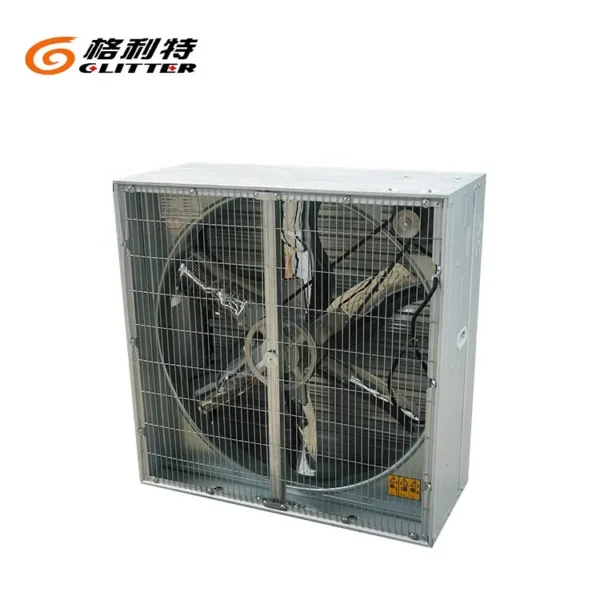 Shutters Metal Exhaust Fan, 380v, Electric - view 2
