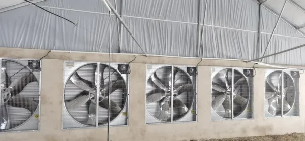 Shutters Metal Exhaust Fan, 380v, Electric - view 4