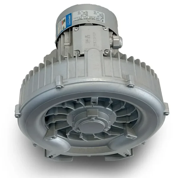 Side Channel Air Blower, 2HP, Aluminum, 220/380V