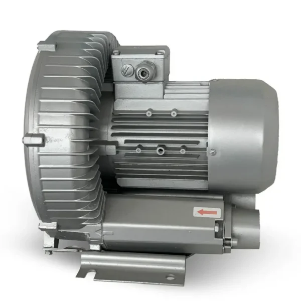 Side Channel Air Blower, 2HP, Aluminum, 220/380V - view 3