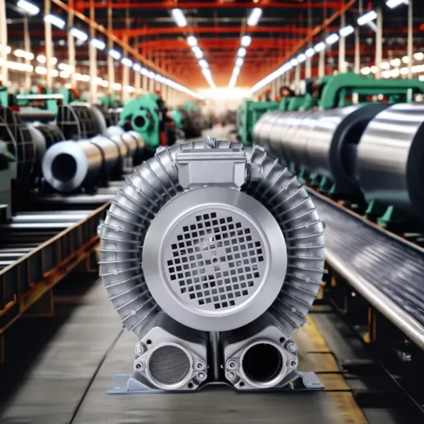 Side Channel Blower, 2.2kw, 380V, Electric Blower - view 3