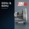 Side Channel Blower, 2.2KW, Plastic