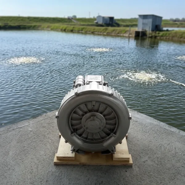Side Channel Blower, 220V, 1.1KW, 64dB - view 2