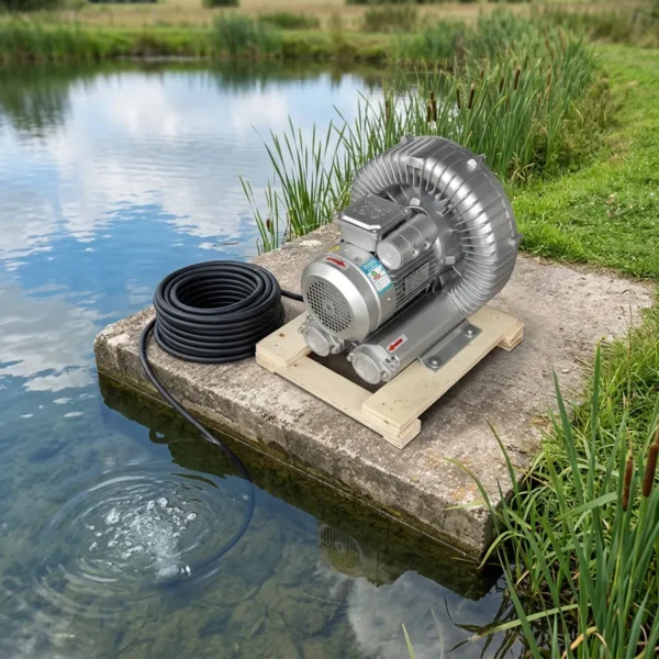 Side Channel Blower, 220V, 1.1KW, 64dB - view 4