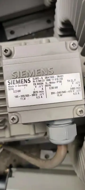 Side Channel Blower, 2BH1303-7AC91, 2.2KW, 380V, PLC - view 5