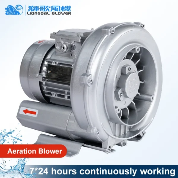 Side Channel Blower, 380 V, Electric - view 3