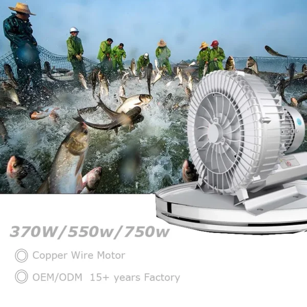 Side Channel Blower, 7.5Kw, 3-Phase, 0.5HP~35HP - view 2