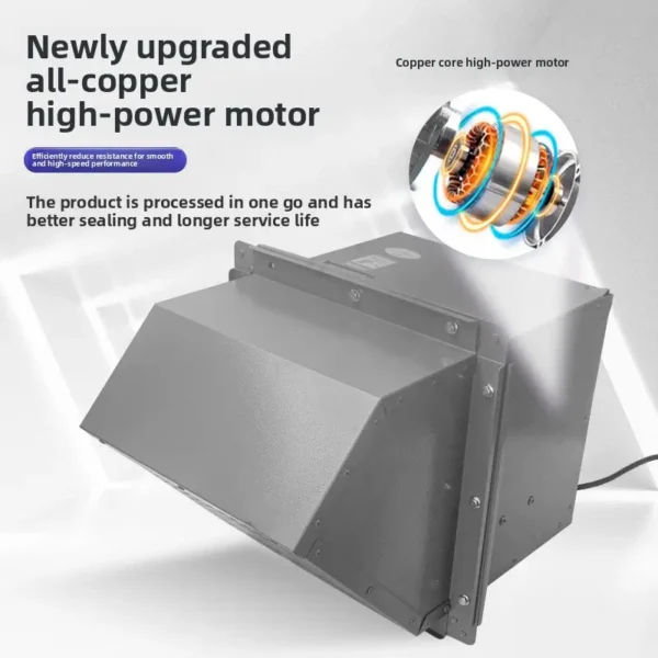 Side Wall Exhaust Fan, 220v, Electric - view 3