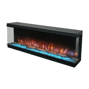Sided View Heater, 750/1500w, 750W, Glass