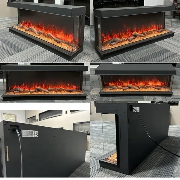 Sided View Heater, 750/1500w, 750W, Glass - view 2