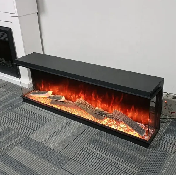 Sided View Heater, 750/1500w, 750W, Glass - view 4
