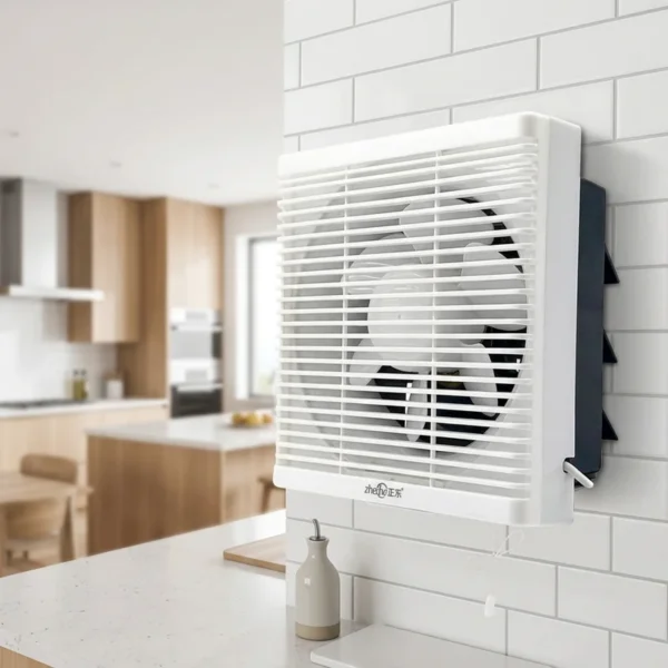 Silent Air Extractor, 35W, Plastic, Wall - view 2