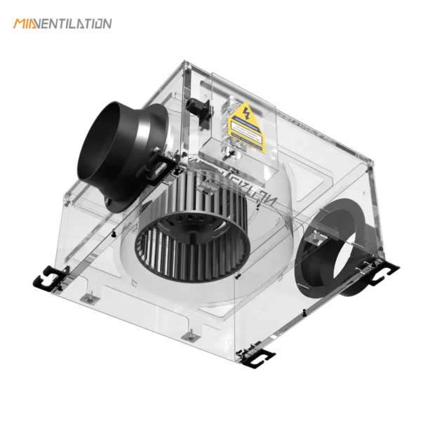 Silent Air Supply Fan, SGCC, 220V, 120W - view 5