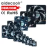 Silent Axial Cooling Fan, 20-200mm, 80mm, 5V, 12V